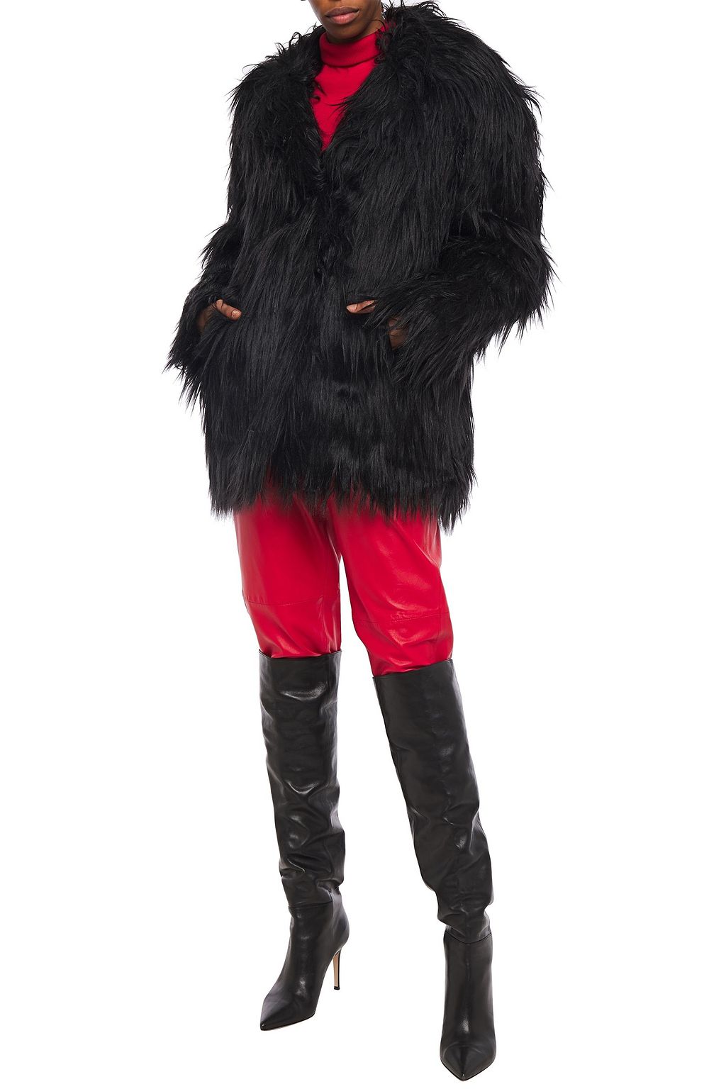 PHILOSOPHY DI LORENZO SERAFINI Faux fur coat