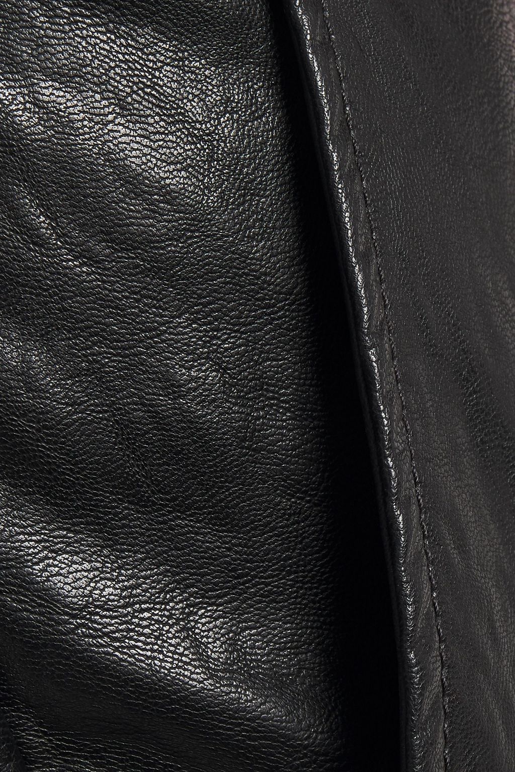Black Faux cracked-leather kick-flare pants | Sale up to 70% off | THE OUTNET | CEDRIC CHARLIER 