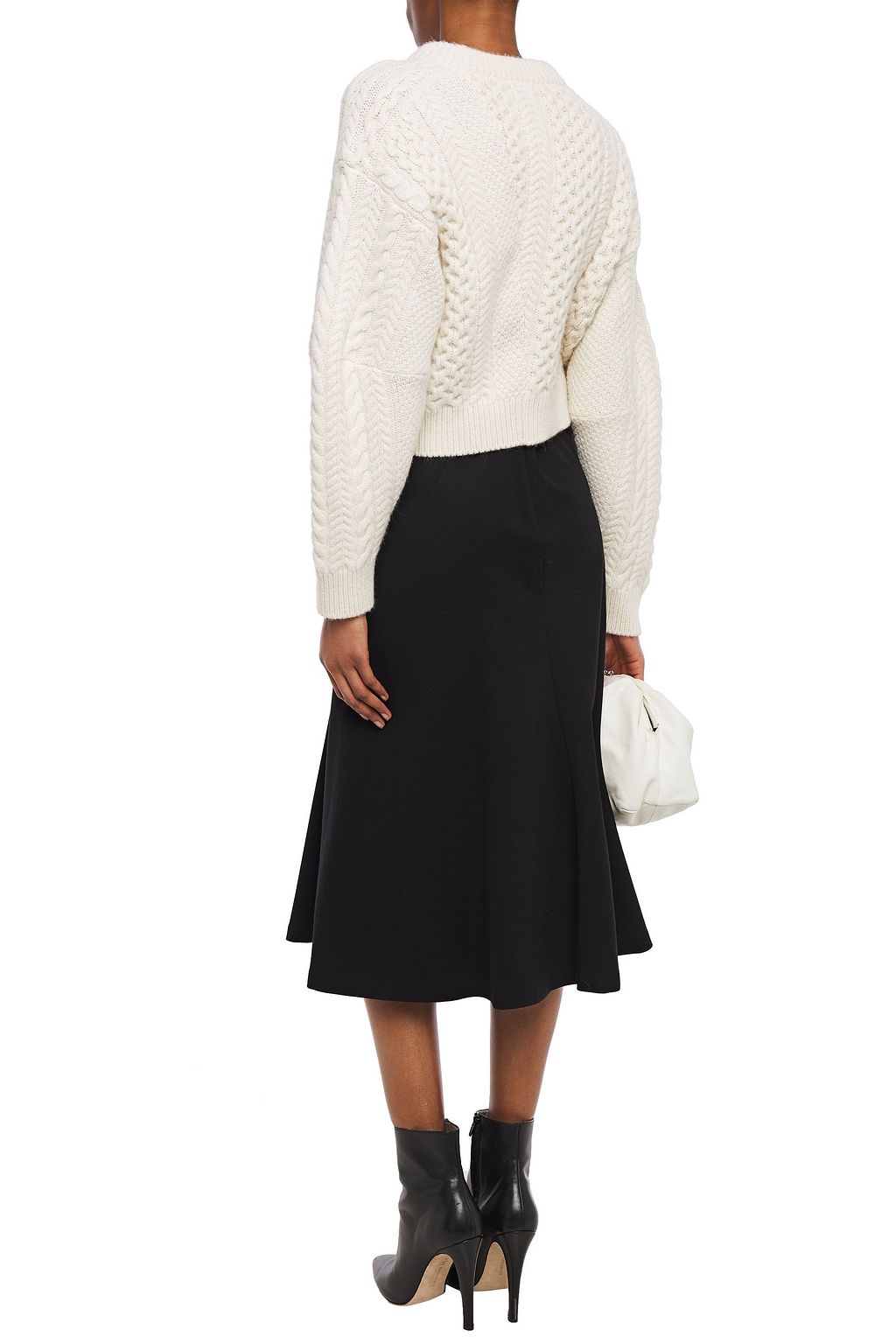 PHILOSOPHY DI LORENZO SERAFINI Flared jersey midi skirt