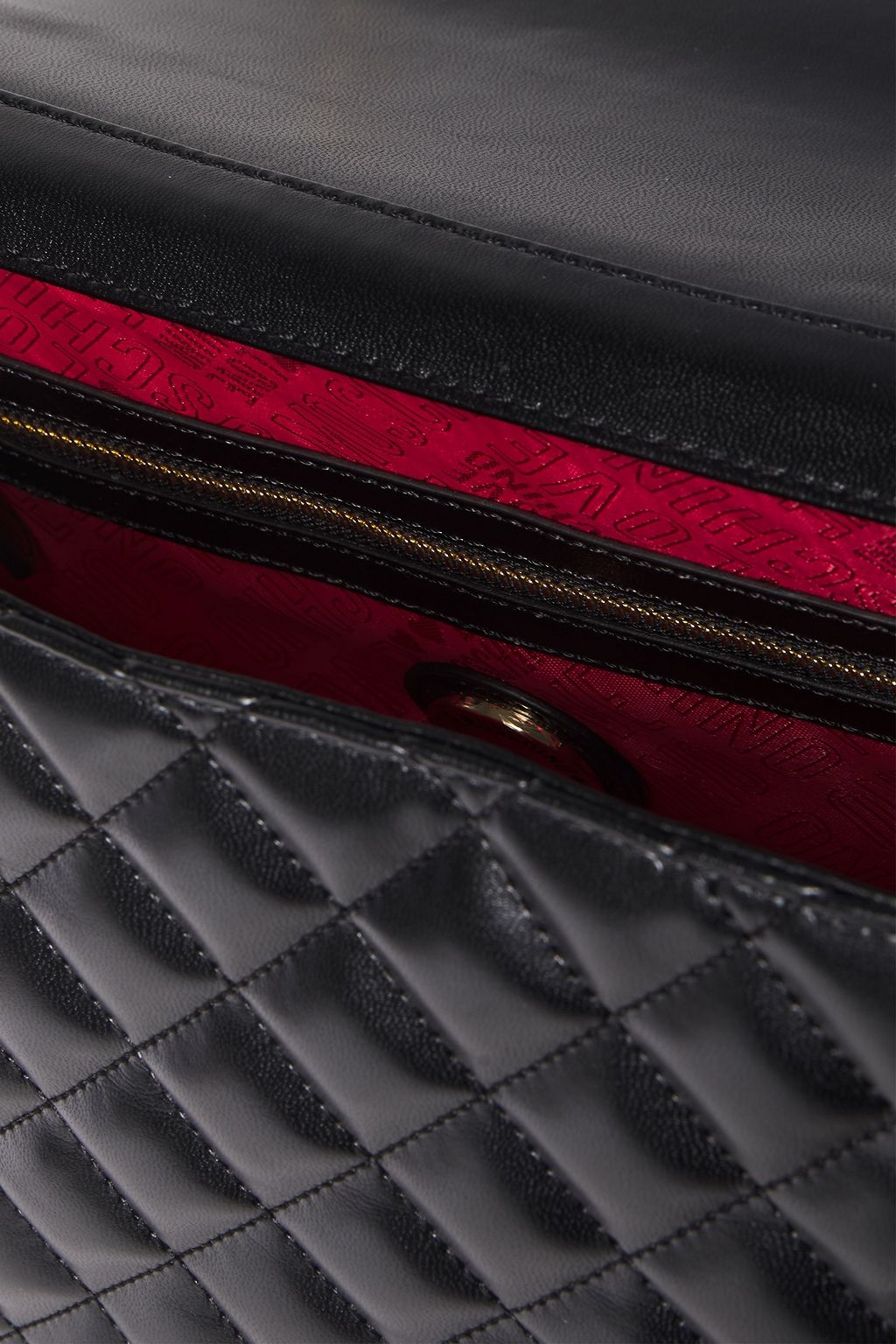 LOVE MOSCHINO Quilted faux leather shoulder bag