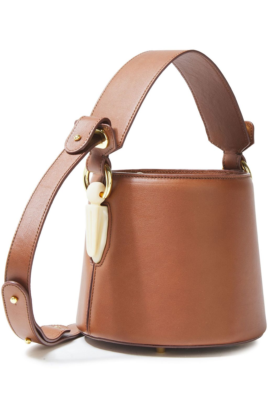 AEVHA LONDON Mini Linterna chain-detailed leather tote