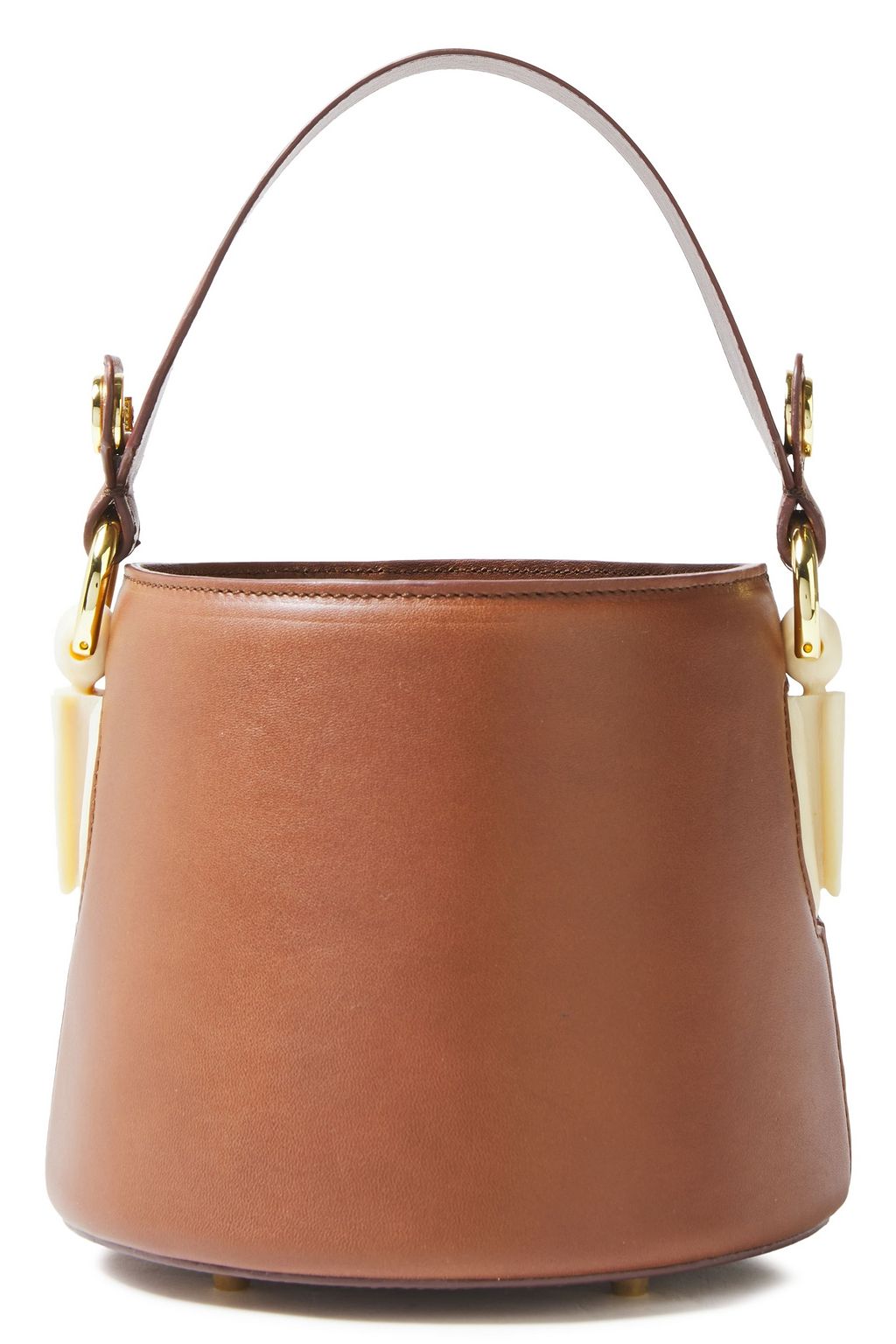 AEVHA LONDON Mini Linterna chain-detailed leather tote