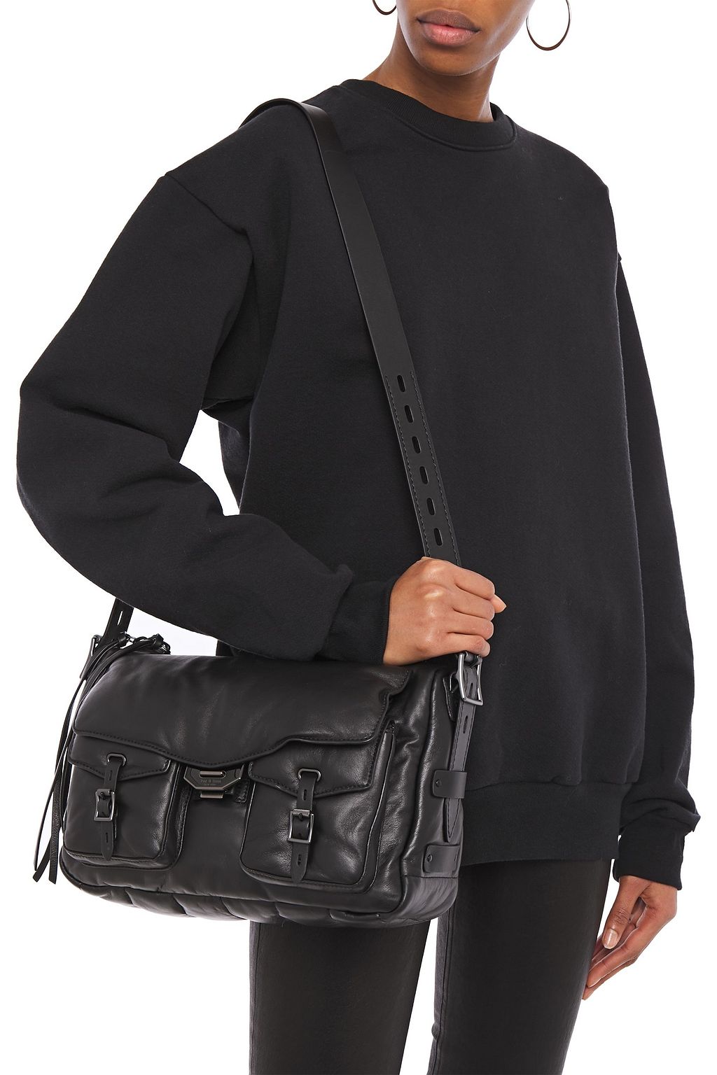 RAG & BONE Field Puffer leather shoulder bag