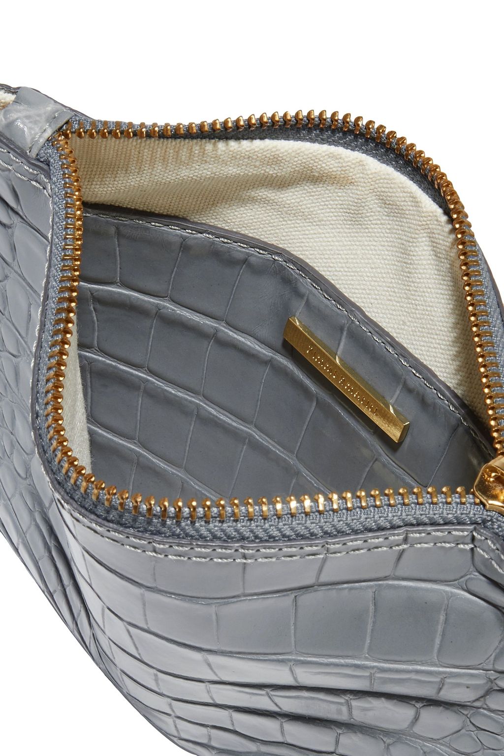 ZIMMERMANN Croc-effect leather pouch