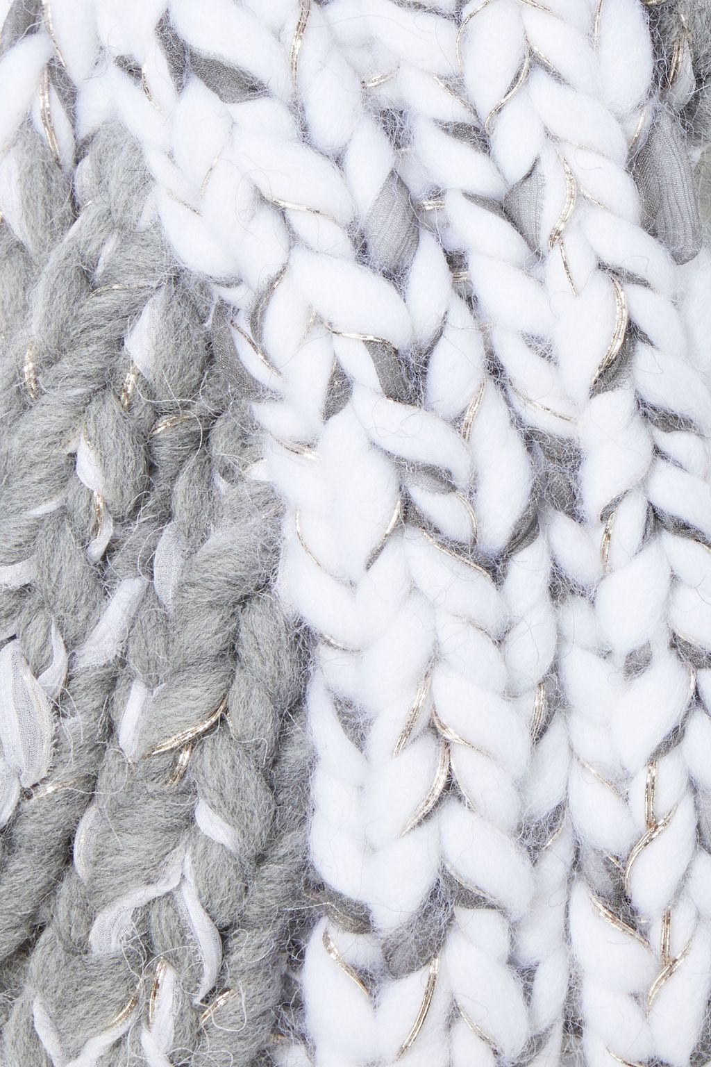 EUGENIA KIM Lula twisted marled metallic wool-blend headband