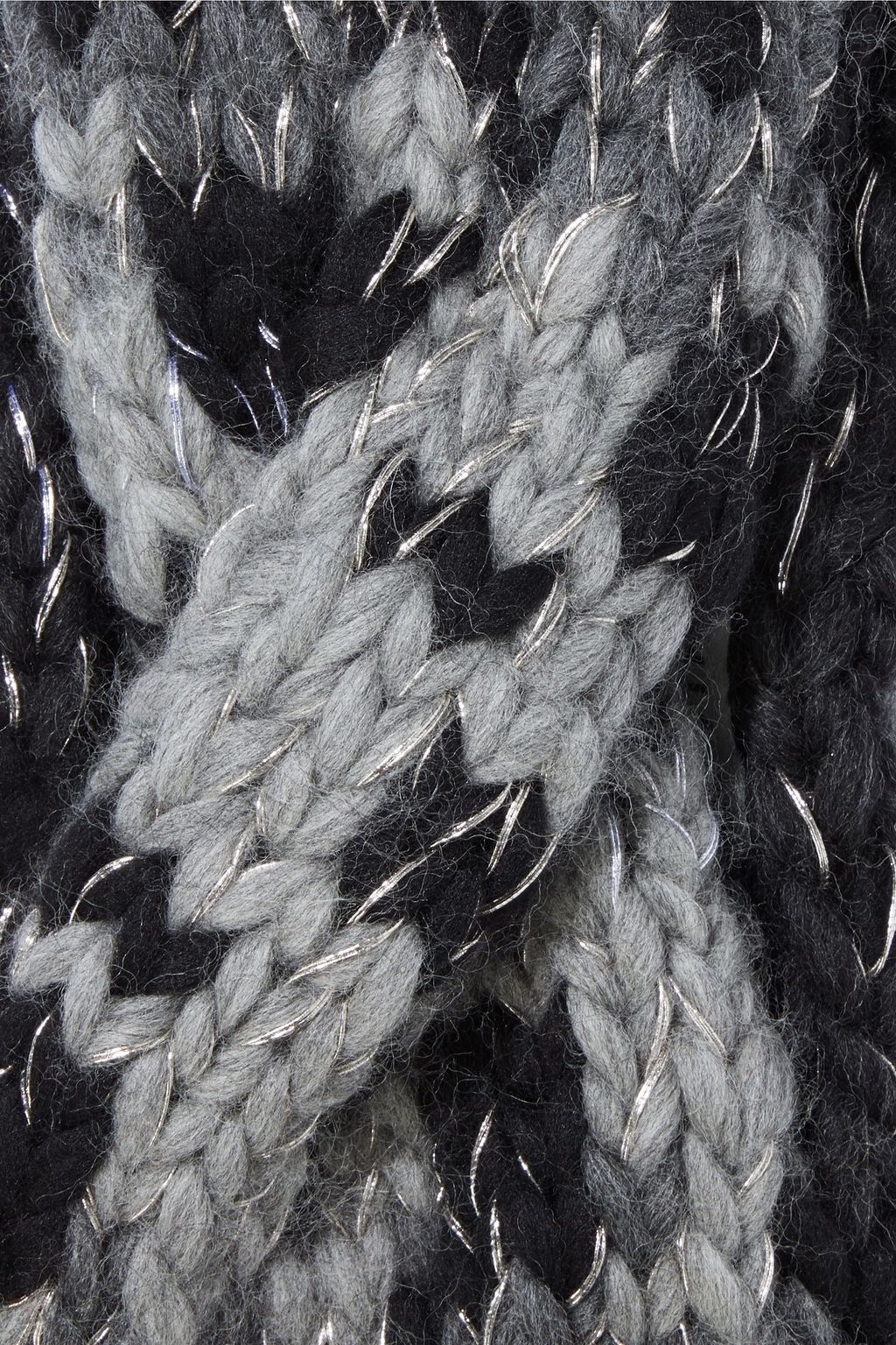 EUGENIA KIM Lula twisted metallic wool-blend jacquard headband