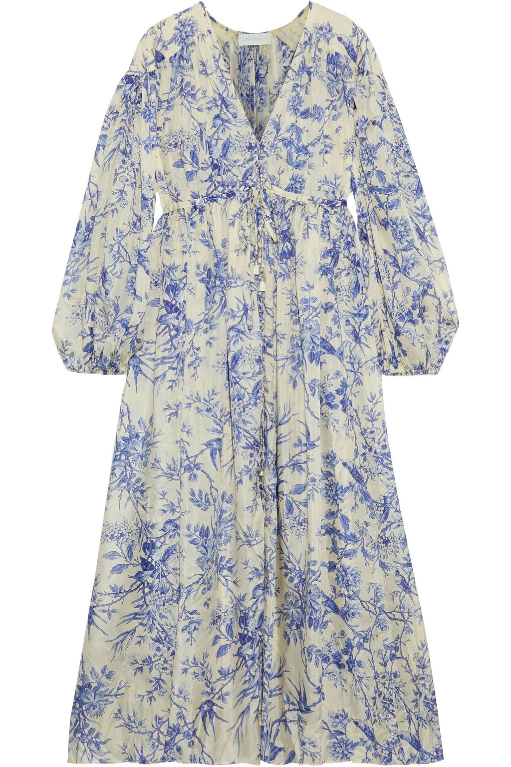 verity floral midi wrap dress