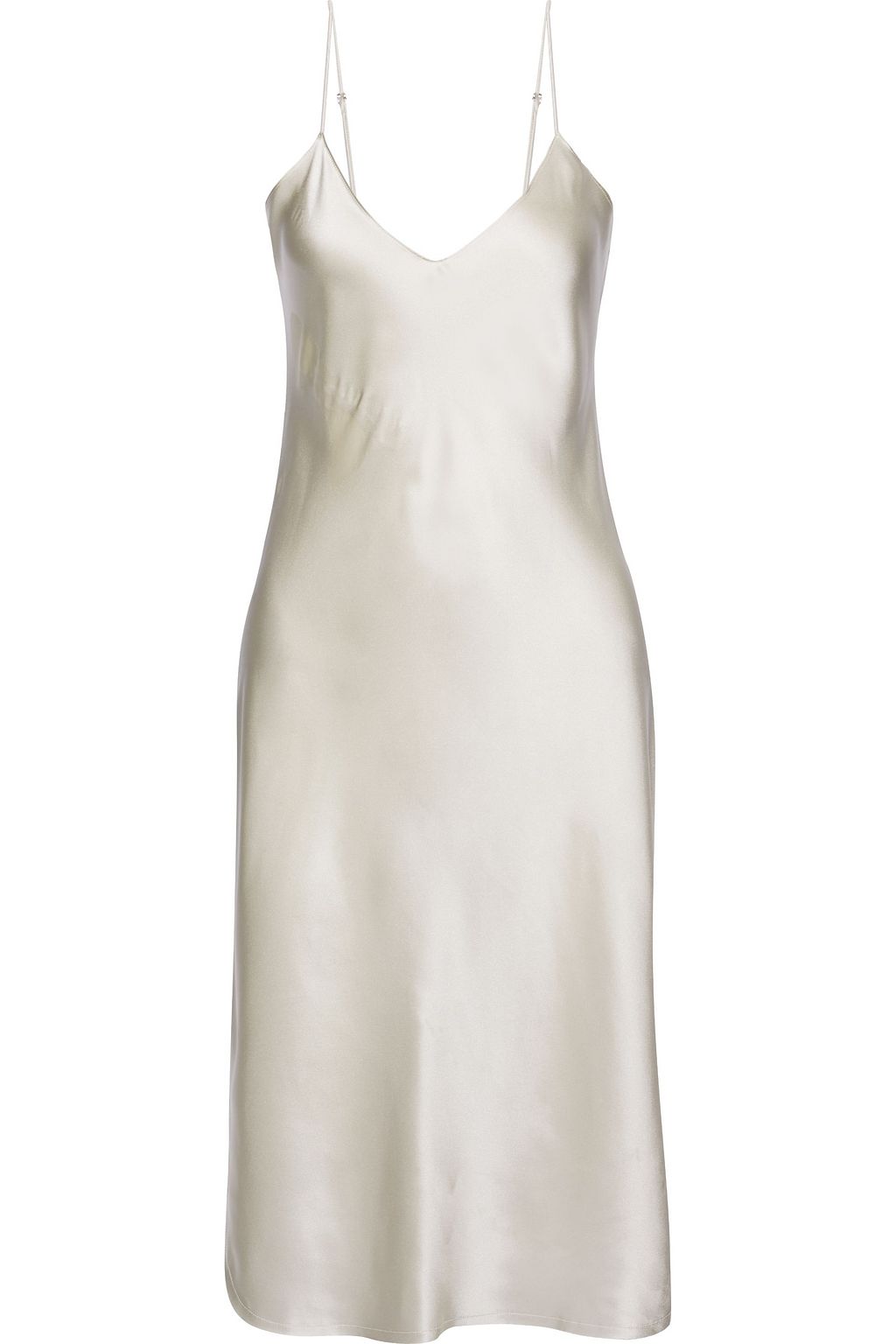 ivory slip dress short