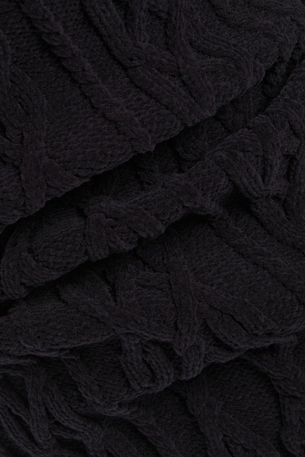 PHILOSOPHY DI LORENZO SERAFINI Cable-knit midi dress