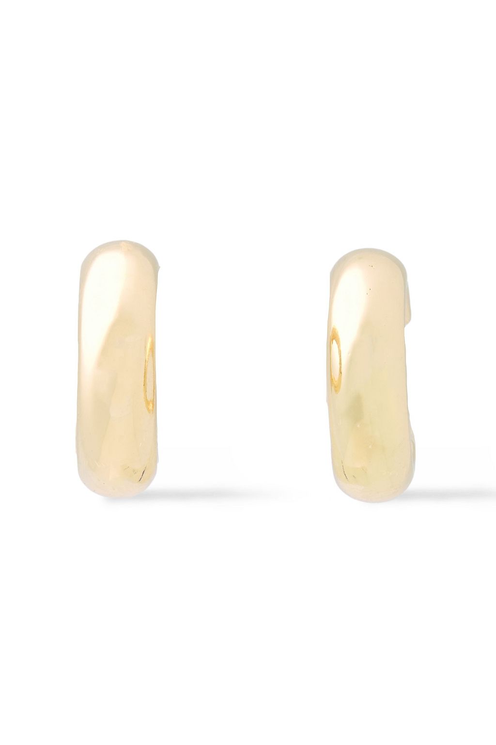 gold plated clip on earrings