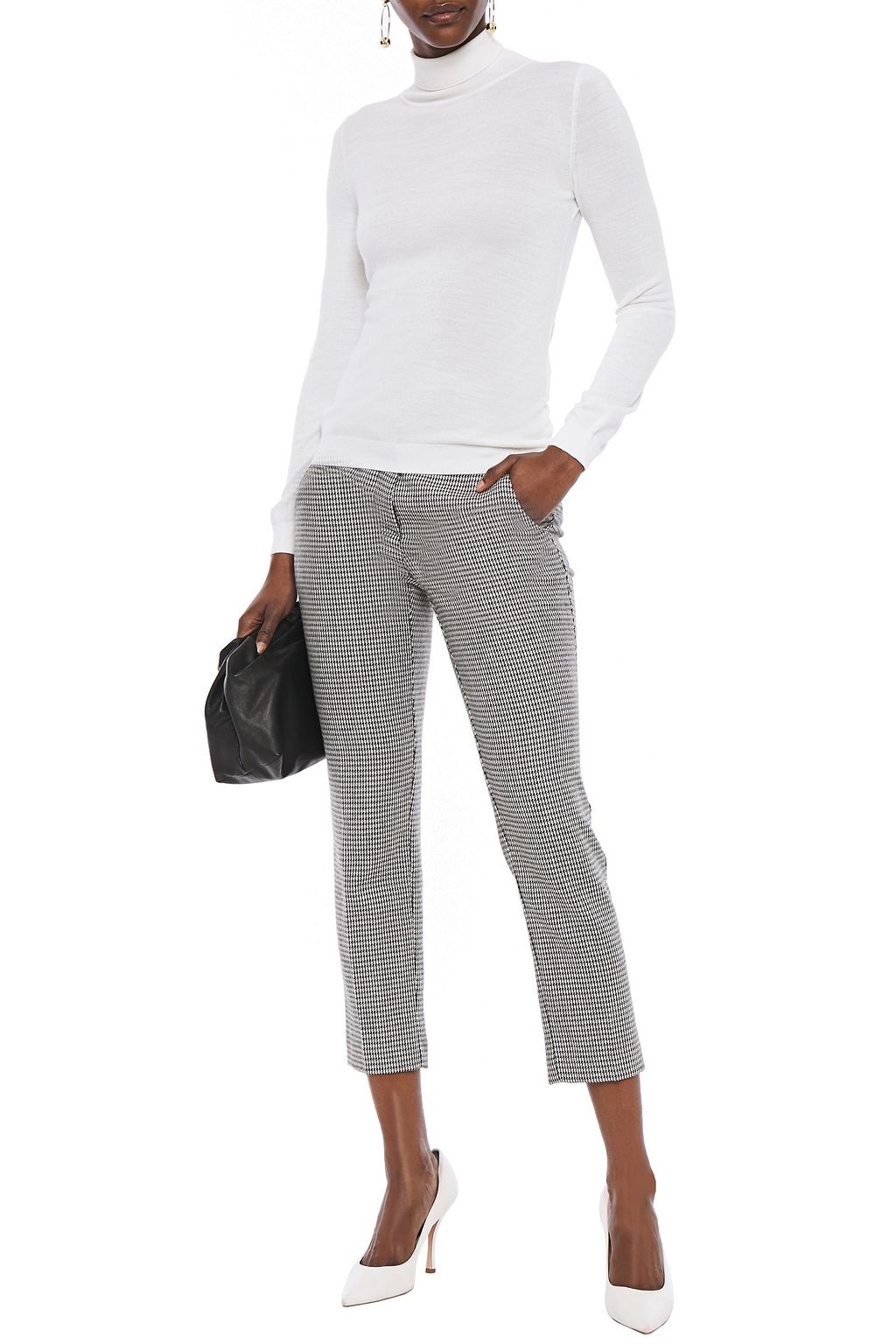 BOUTIQUE MOSCHINO Knitted turtleneck sweater