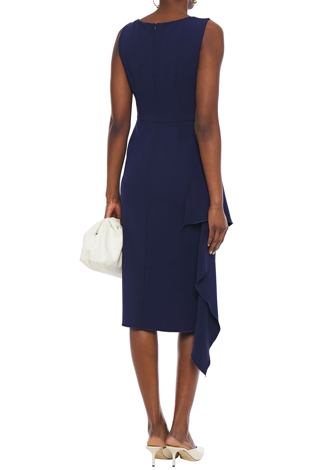 BOUTIQUE MOSCHINO Draped crepe dress