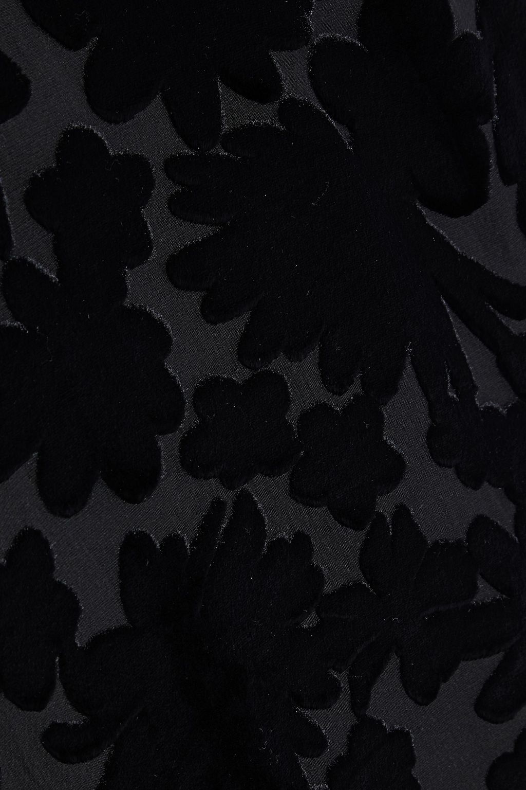 MCQ ALEXANDER MCQUEEN Devoré silk-velvet dress