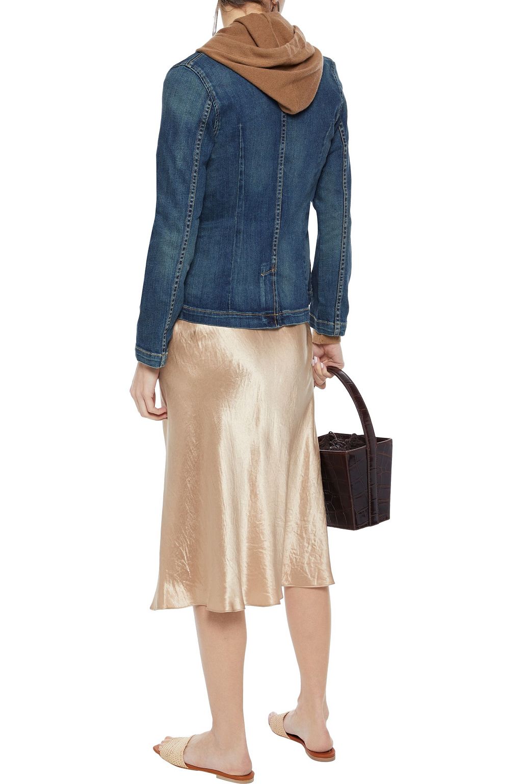 nili lotan addison denim blazer