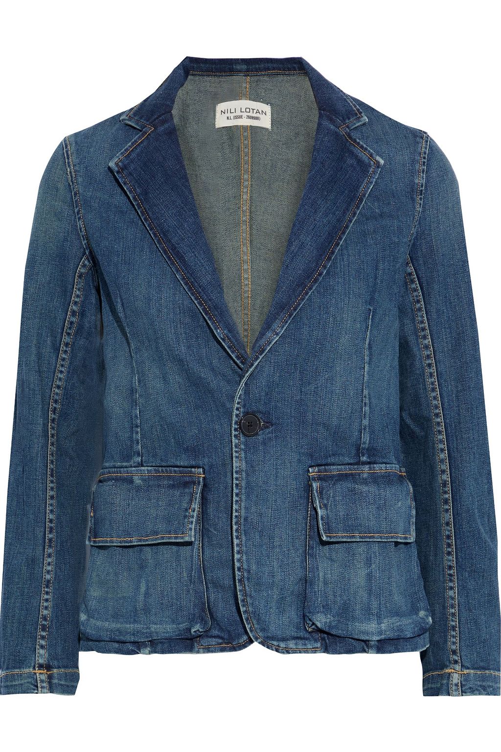 mens denim sleeveless jacket