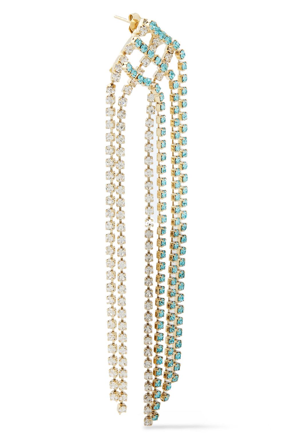 ROSANTICA Oasis gold-tone crystal earrings
