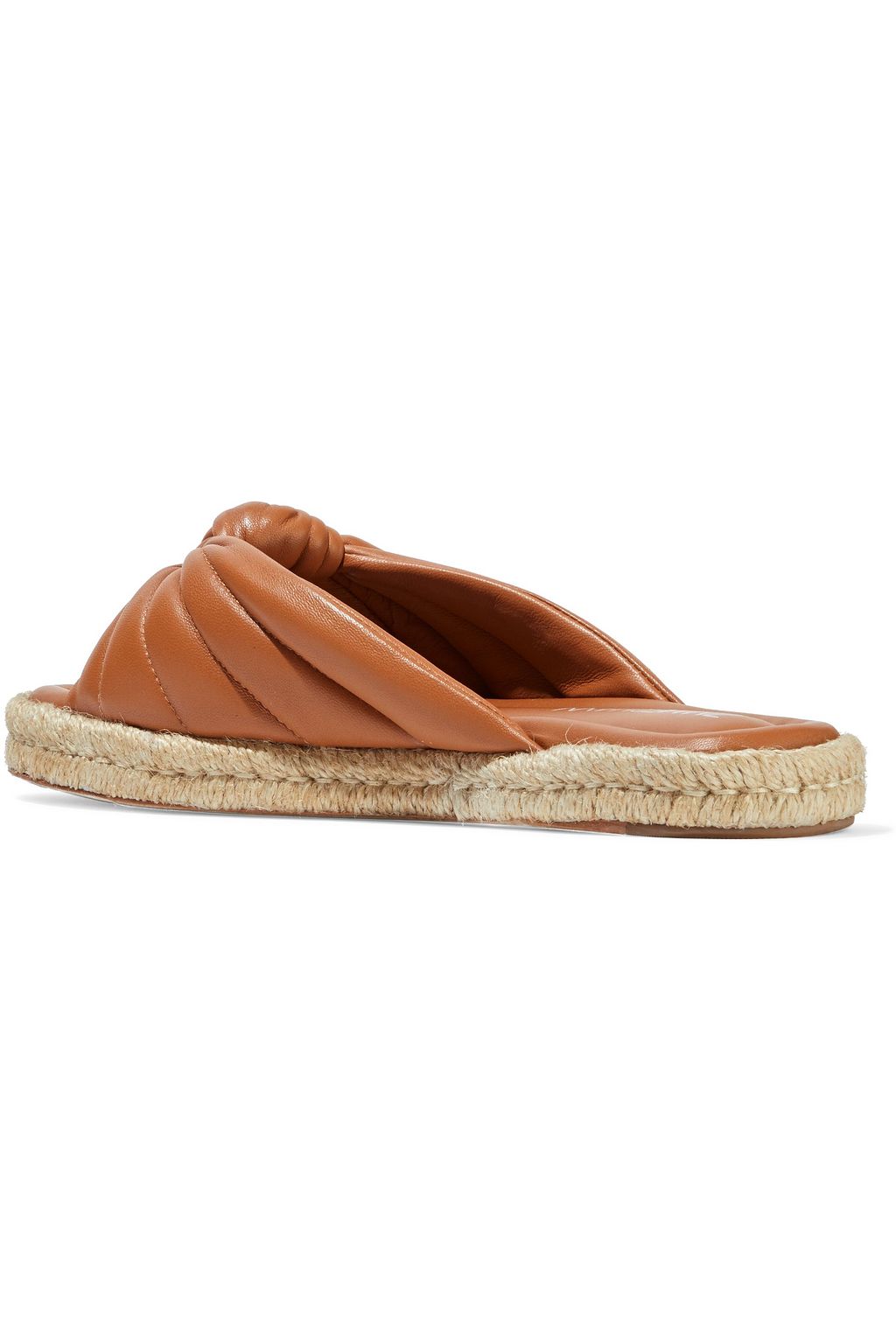 ZIMMERMANN Knot leather espadrille slides