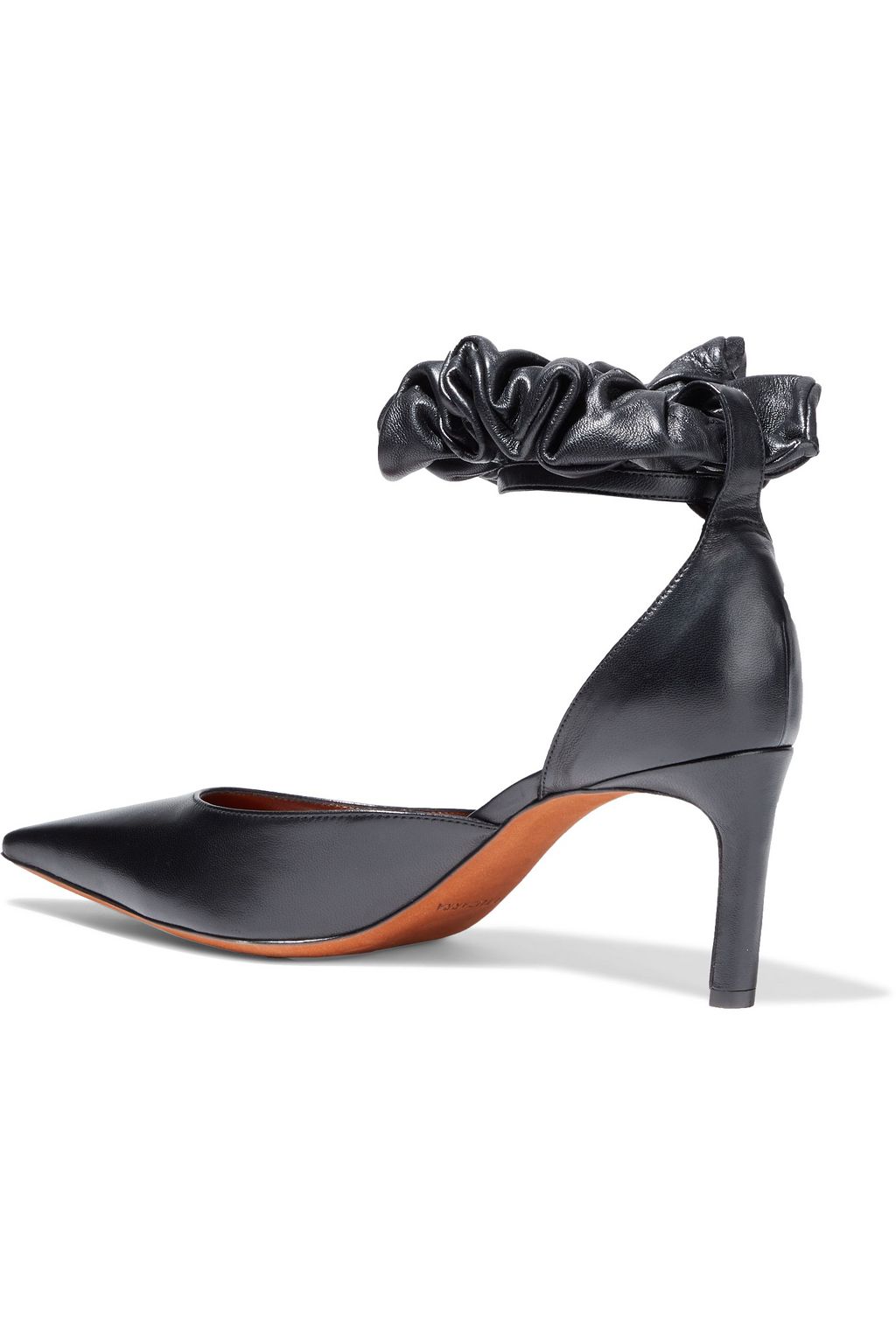 ALTUZARRA George gathered leather pumps