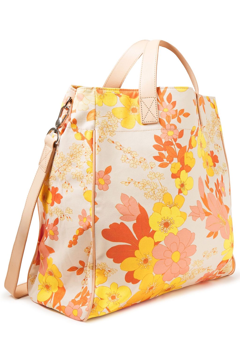 ZIMMERMANN Floral-print canvas tote