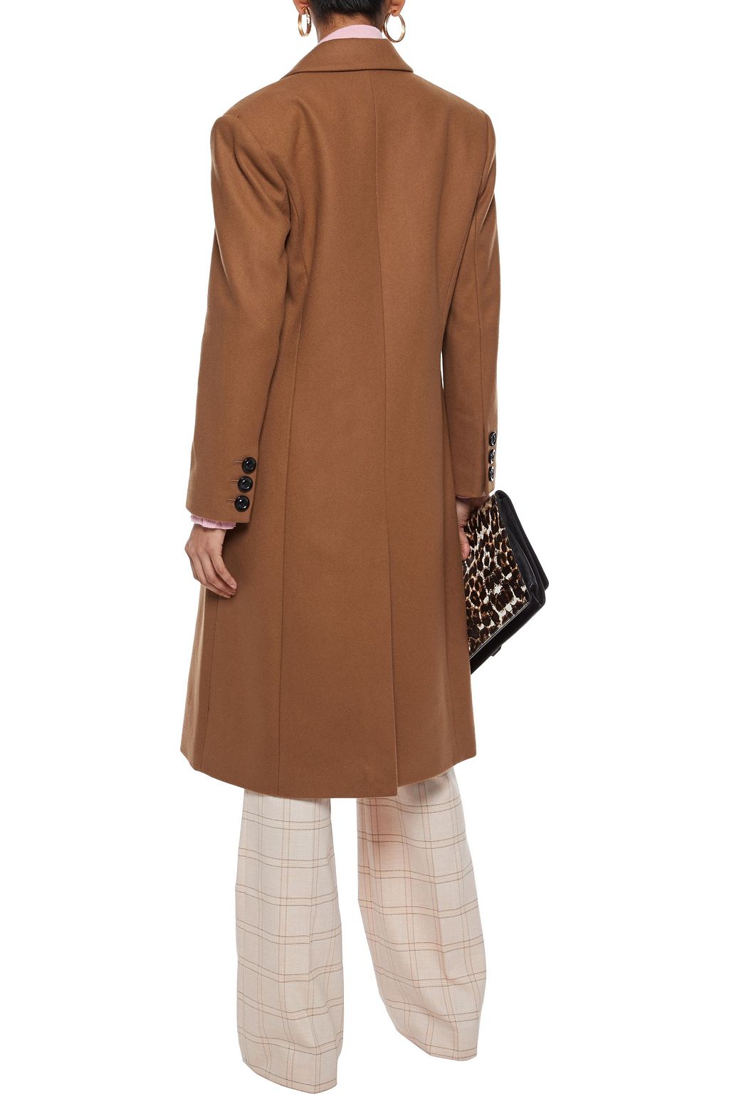 ALICE + OLIVIA Nicola oversized wool-blend felt coat