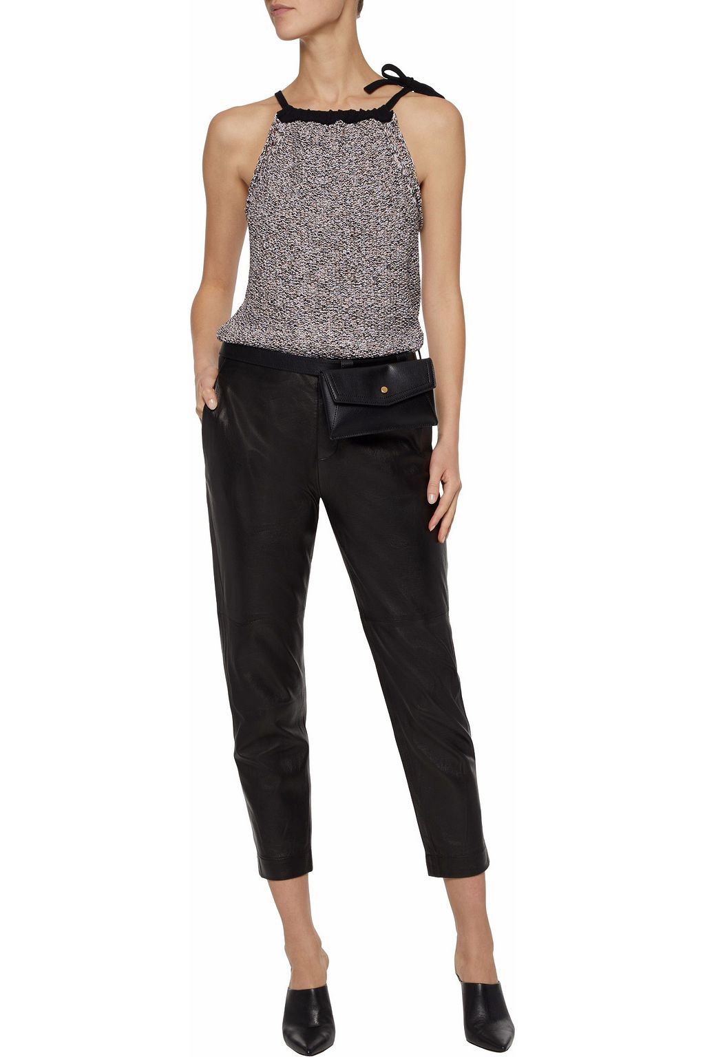 RAG & BONE Willa knitted cotton top