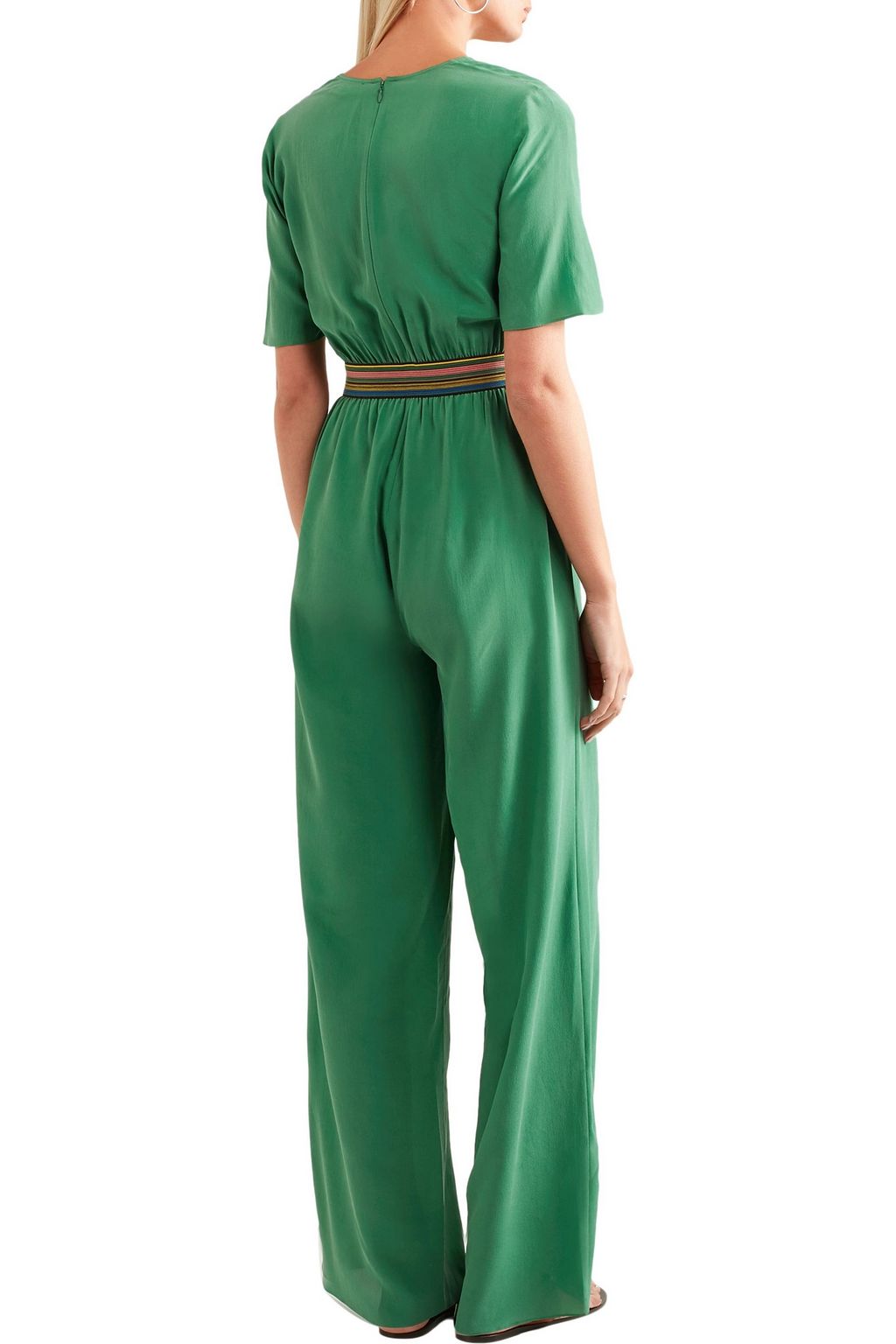 M.I.H JEANS Silk crepe de chine jumpsuit