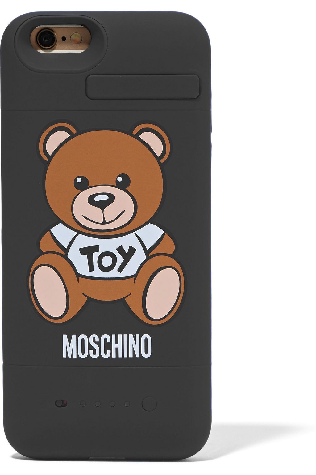 Black Silicone Iphone 6 Charging Case Sale Up To 70 Off The Outnet Moschino The Outnet