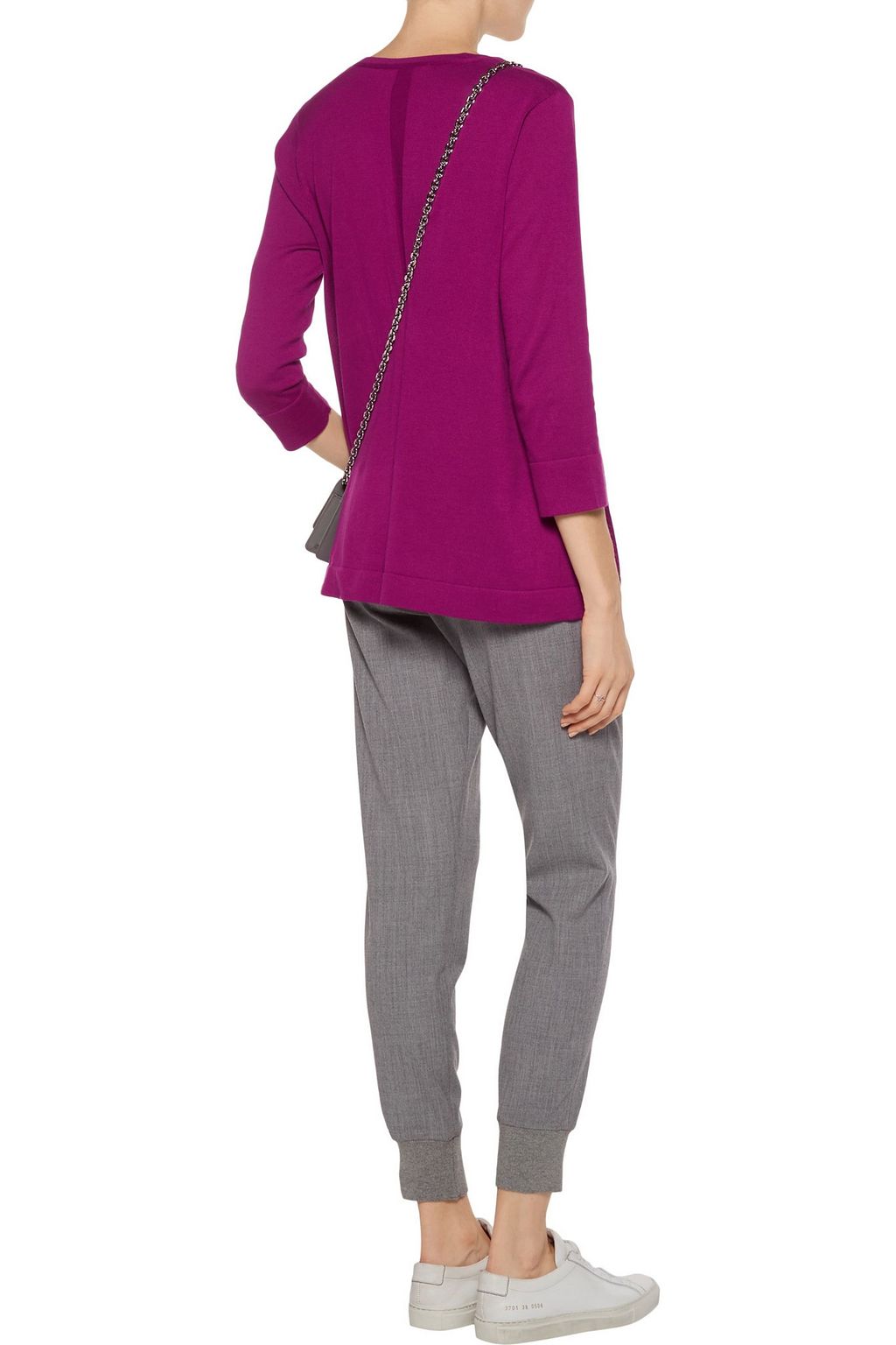 MAGASCHONI Pleated cotton sweater