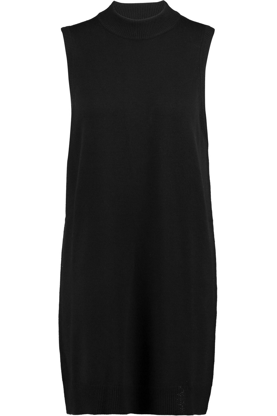 alexanderwang.t - wool mini dress - black - s