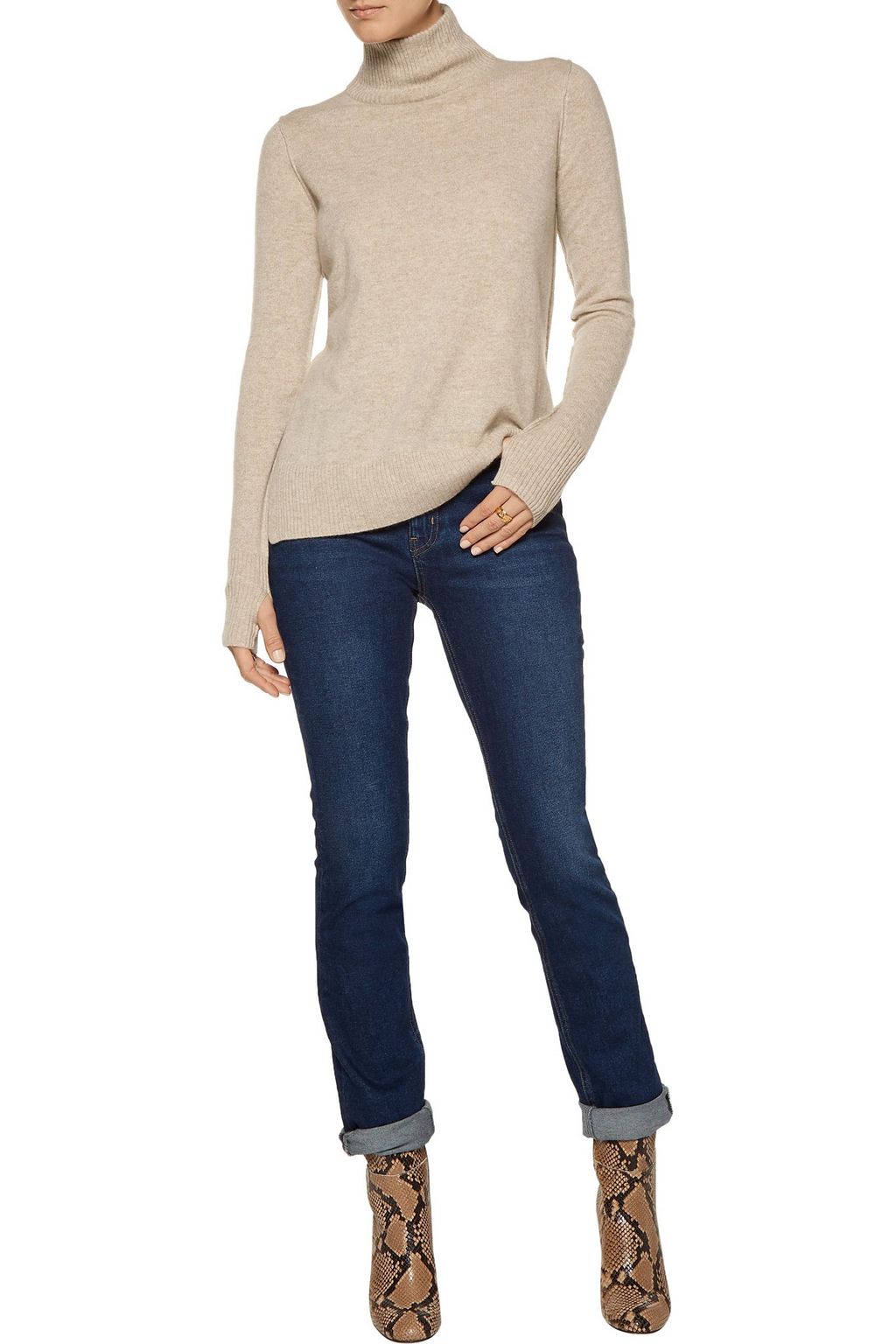 LINE Serena cashmere turtleneck sweater