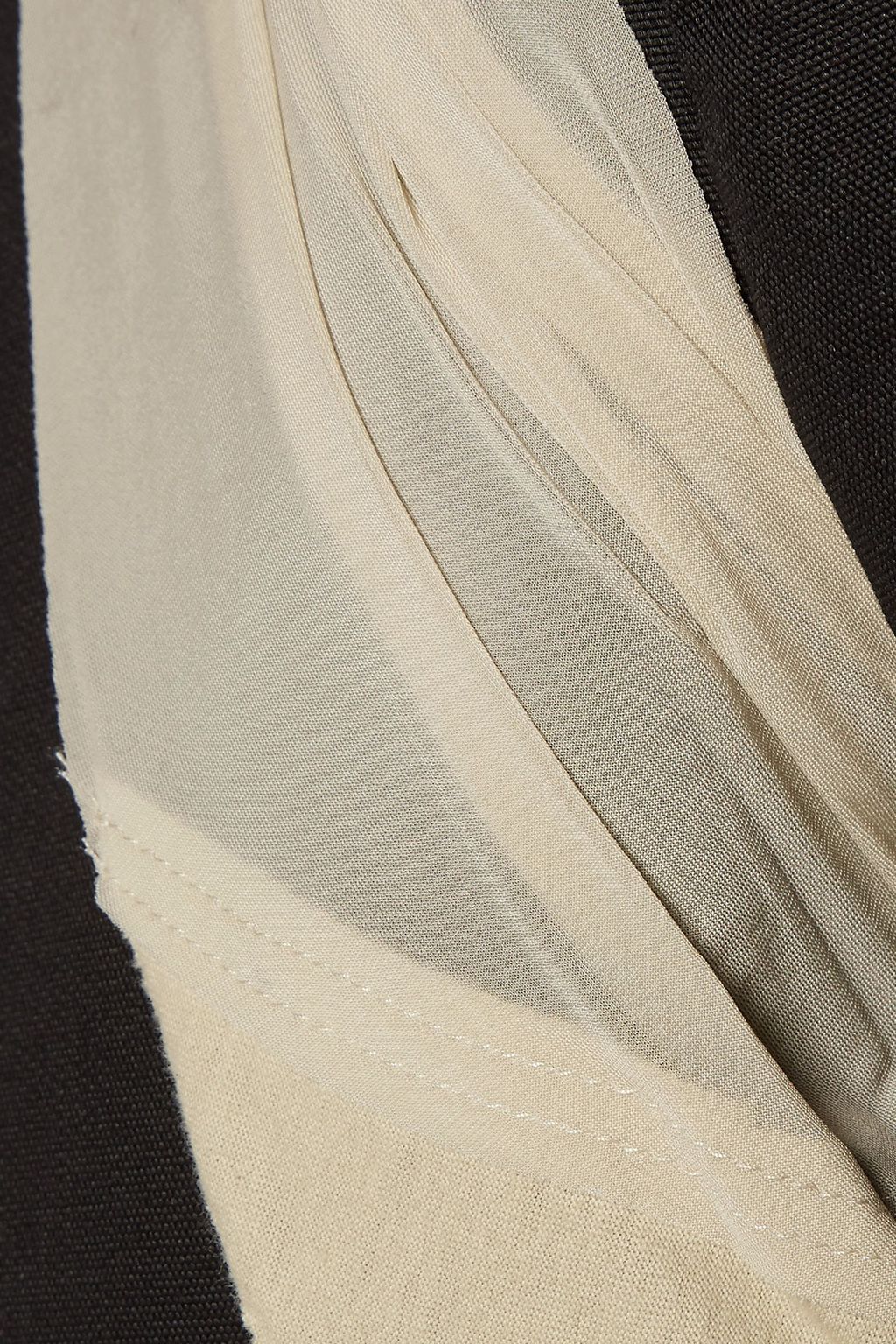 RICK OWENS Candy ruffled cotton-twill coat