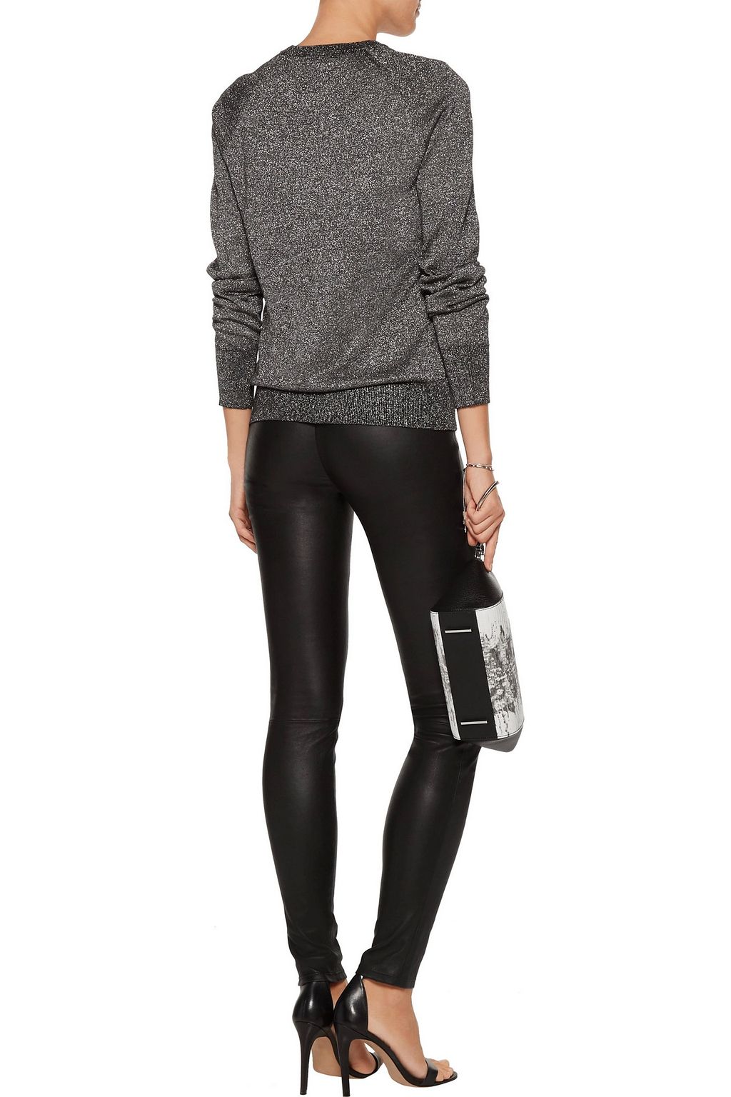 EQUIPMENT Sloane metallic wool-blend sweater