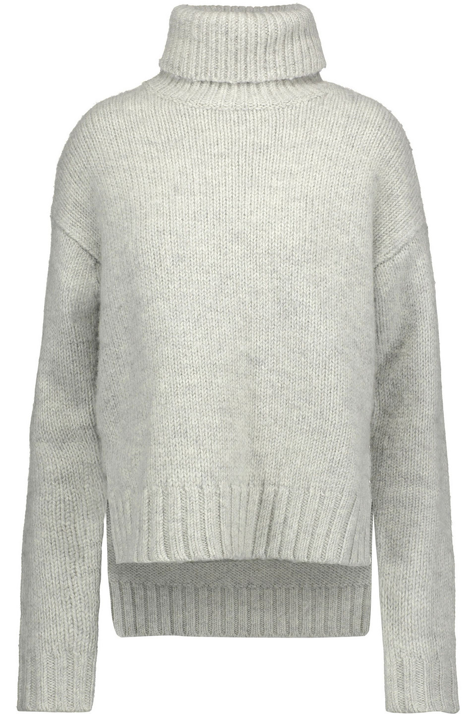 A.l.c Jake Asymmetric Wool Turtleneck Sweater
