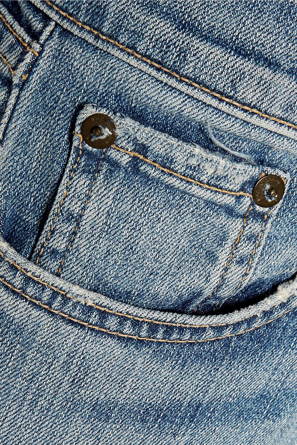 RAG & BONE Dre mid-rise slim-leg jeans
