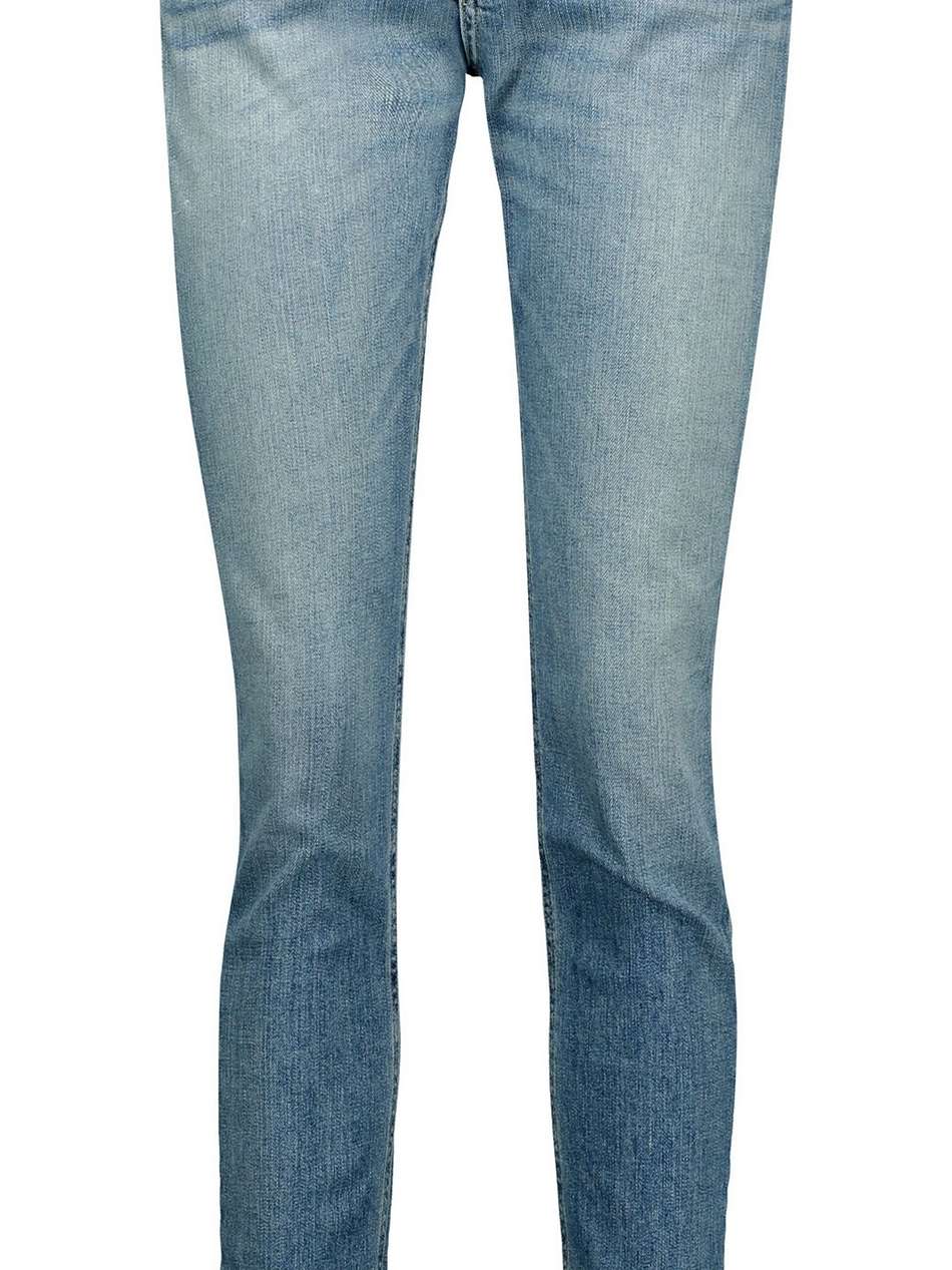 dre mid-rise slim-leg jeans
