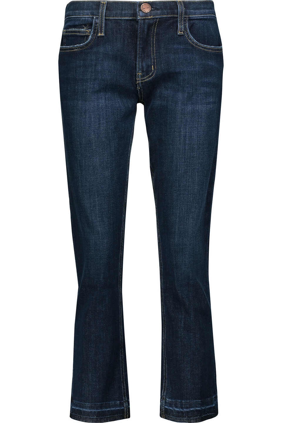The Cropped mid-rise skinny jeans