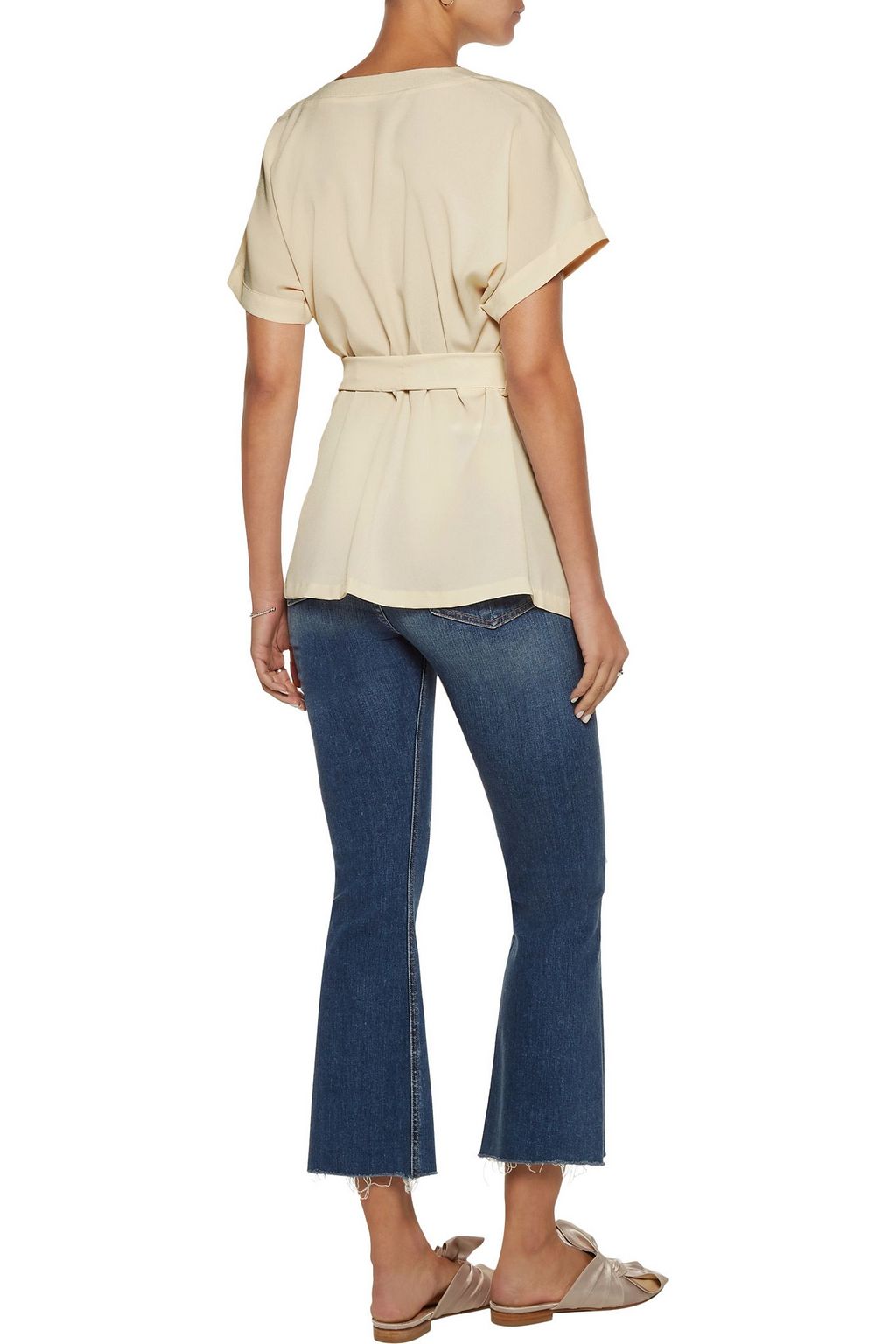 TART COLLECTIONS Ann crepe wrap top