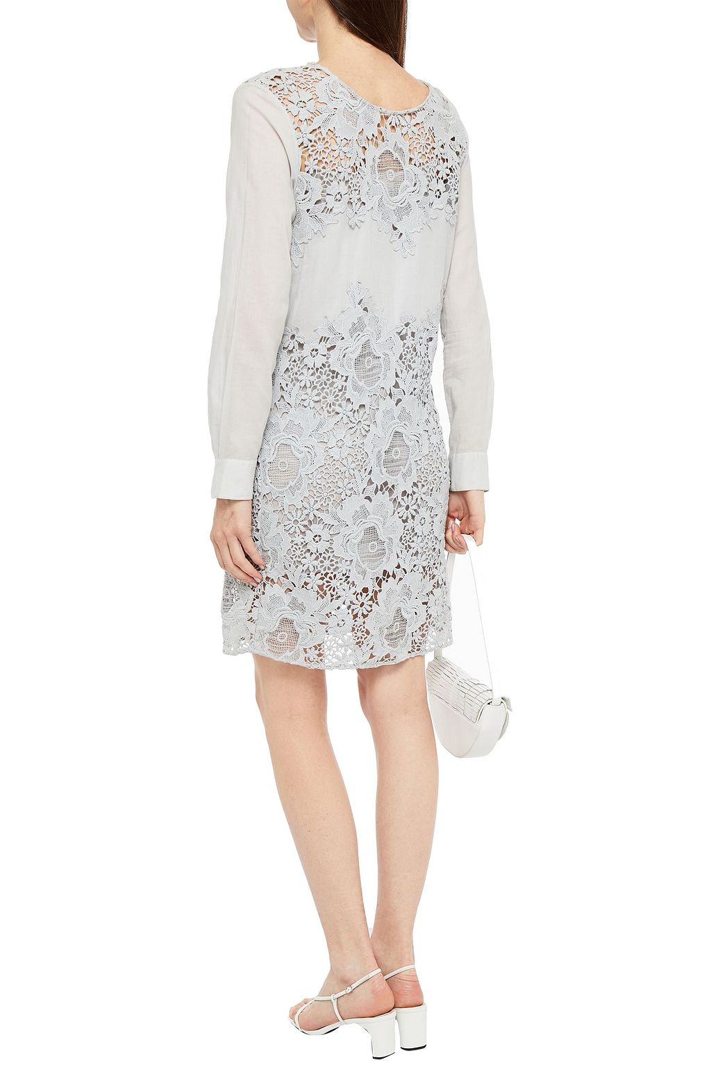 SEE BY CHLOÉ Guipure lace and cotton-voile dress