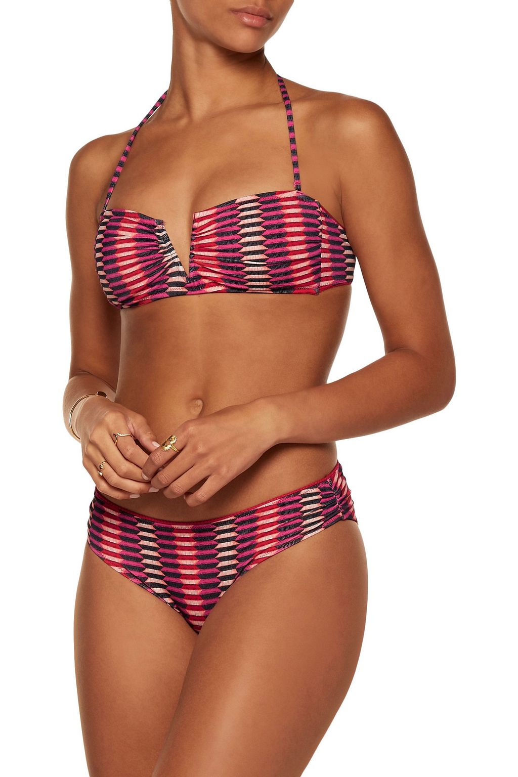 HEIDI KLUM SWIM Catalina Kisses low-rise printed bikini briefs
