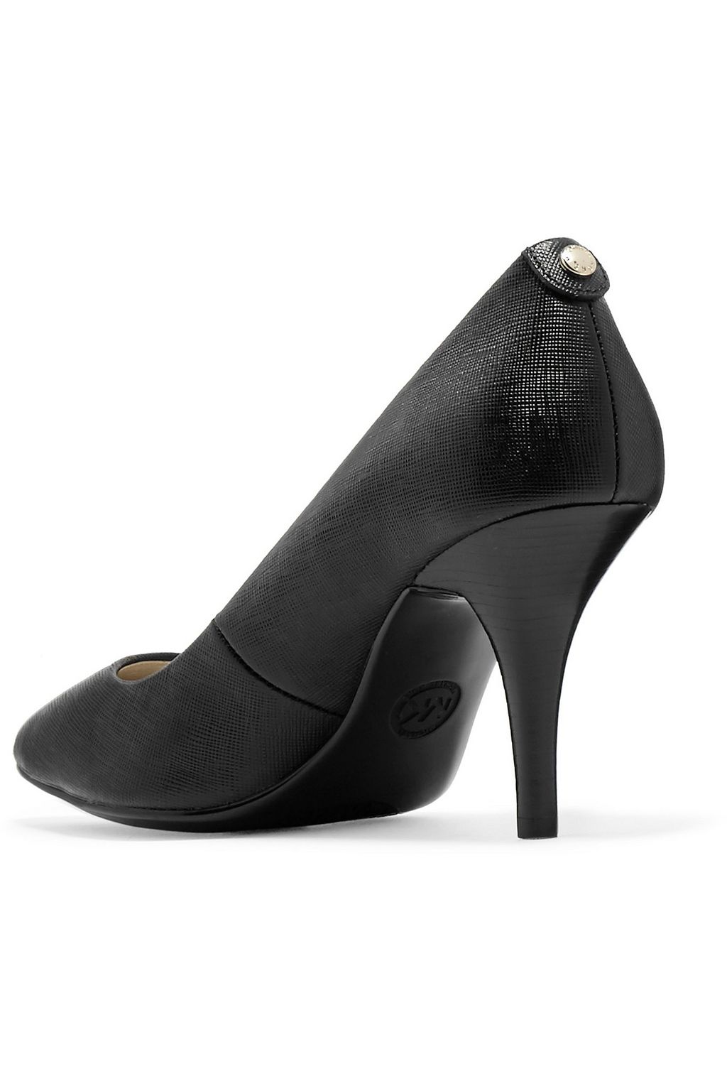 MICHAEL MICHAEL KORS Flex textured-leather pumps