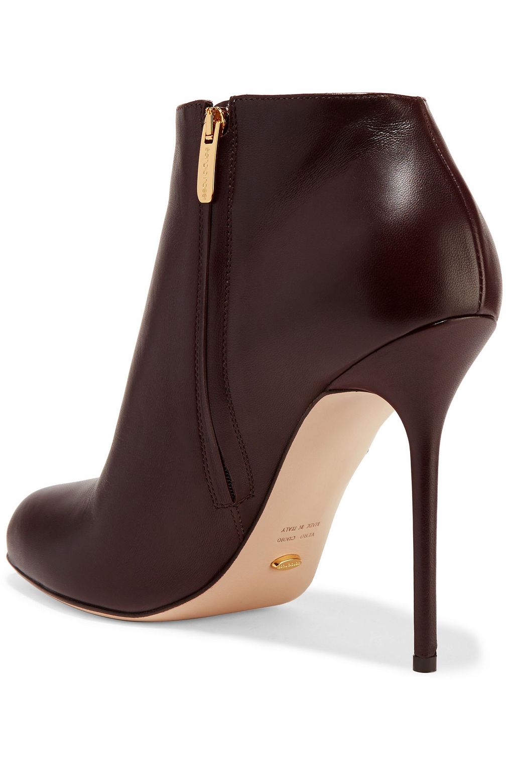 SERGIO ROSSI Leather ankle boots