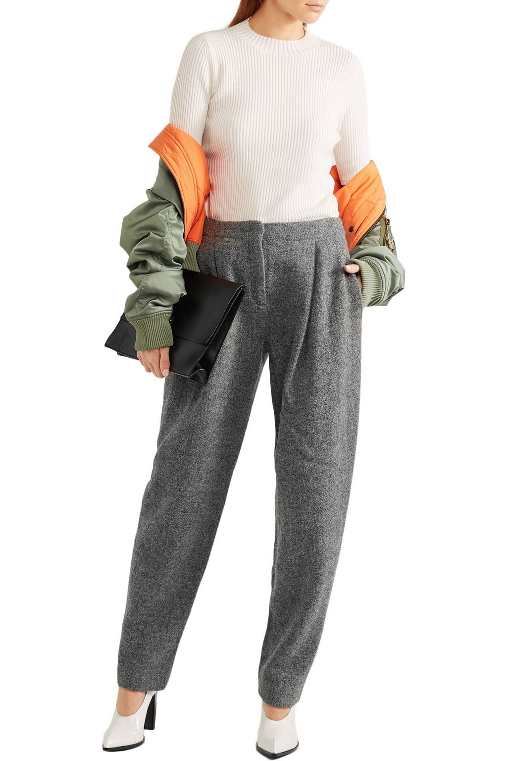 ACNE STUDIOS Selah wool-tweed pants