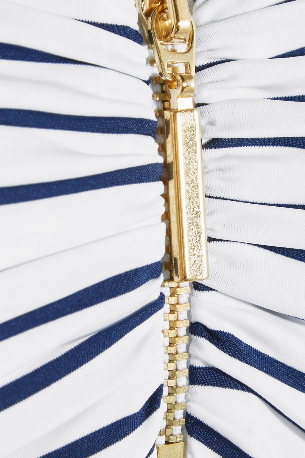 MELISSA ODABASH Sumatra striped bandeau bikini top