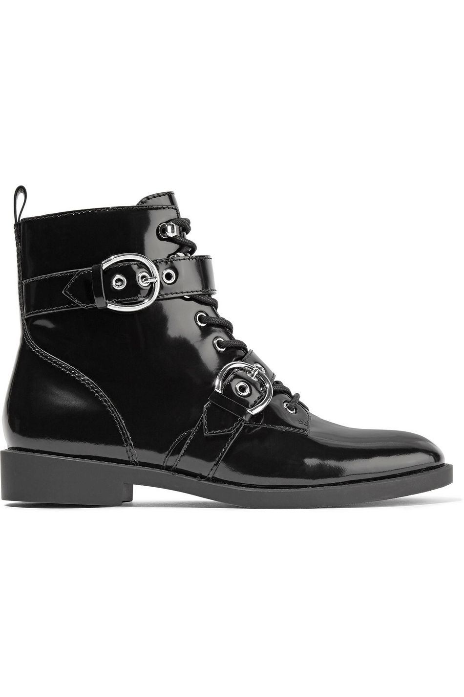 marc jacobs patent leather ankle boots