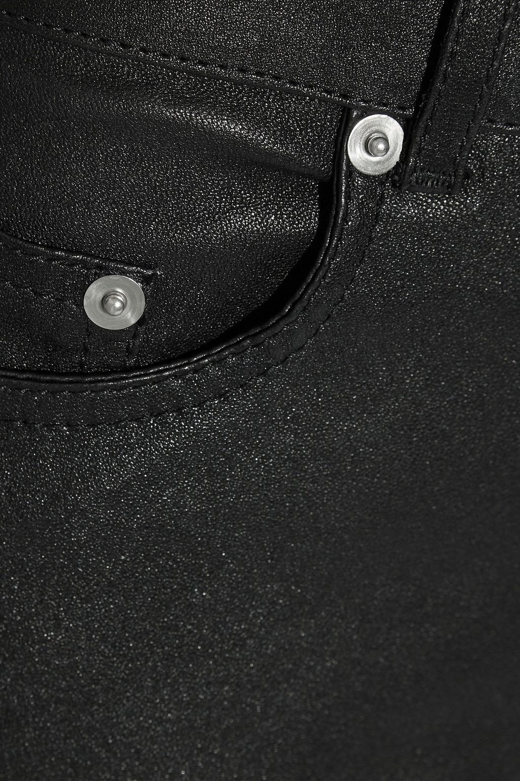SAINT LAURENT Stretch-leather skinny pants