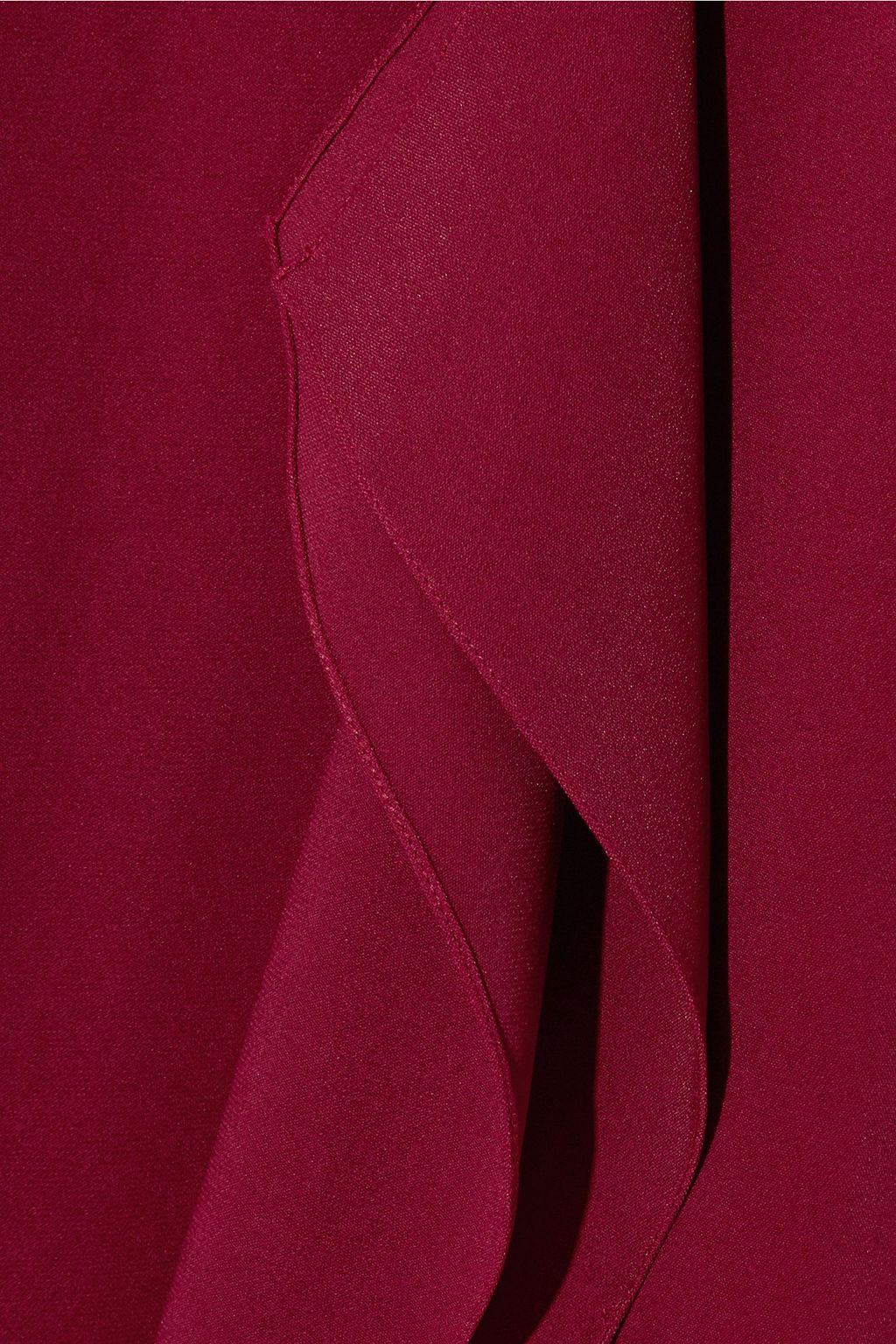 ROLAND MOURET Galaham one-shoulder stretch-crepe gown