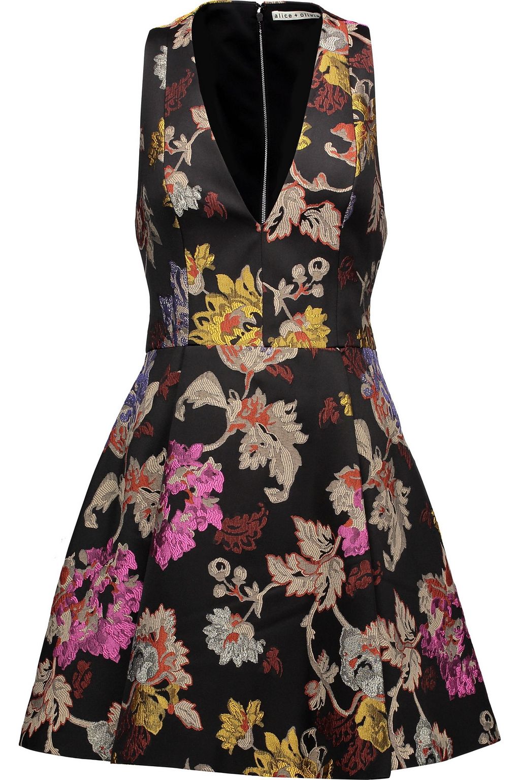 mollie black print shirt dress