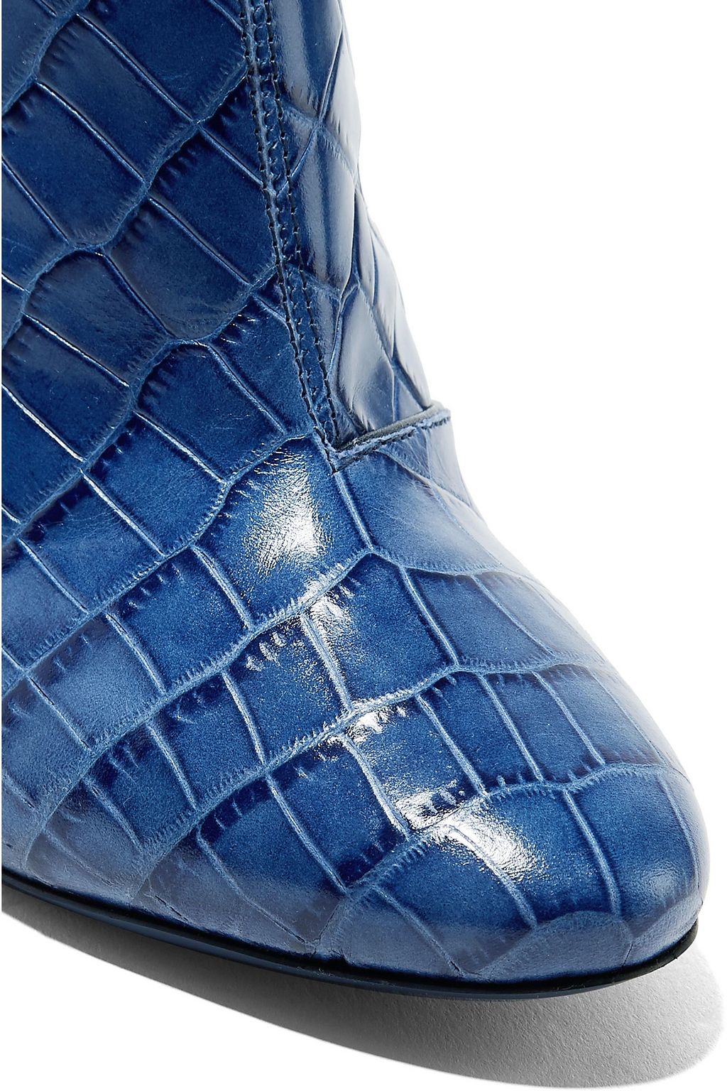 MAISON MARGIELA Croc-effect leather ankle boots