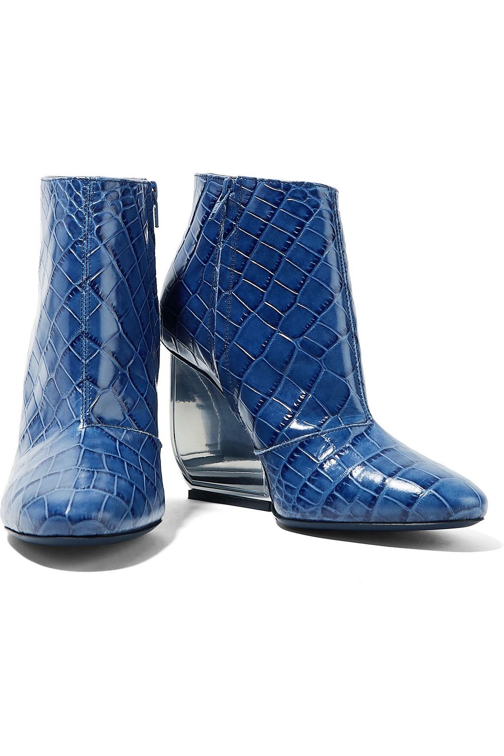 MAISON MARGIELA Croc-effect leather ankle boots