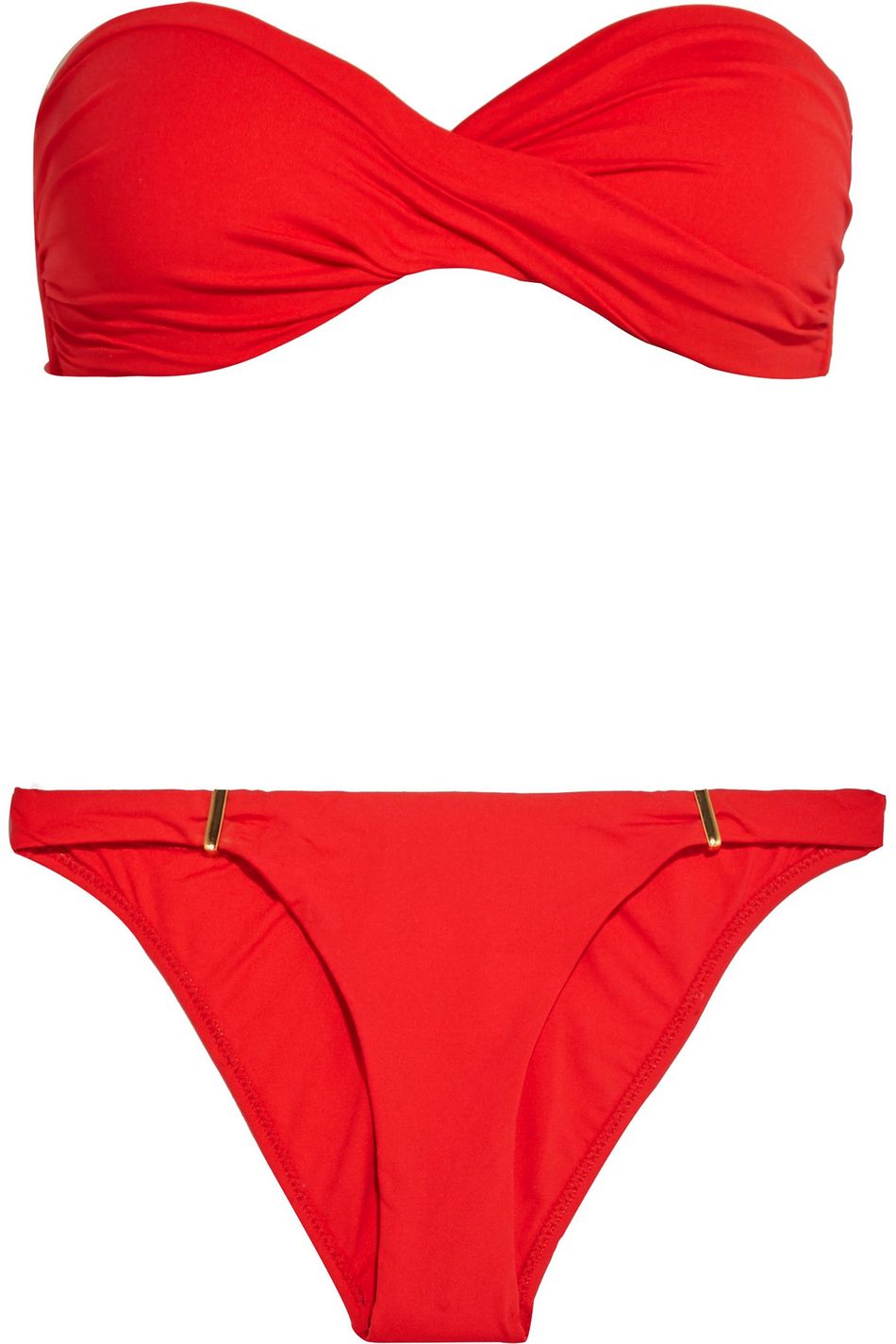 melissa odabash red bikini